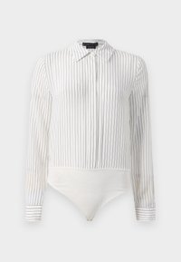 WILLA BODYSUIT - Overhemdblouse - off white/black
