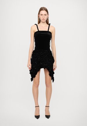 AVAVAV SMOCK DRESS - Cocktail dress / Party dress - velvet black