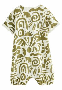 Next ROMPER - REGULAR FIT - Overall / Jumpsuit - green white print