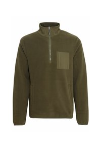 BHBROOKS - Fleece trui - olive night
