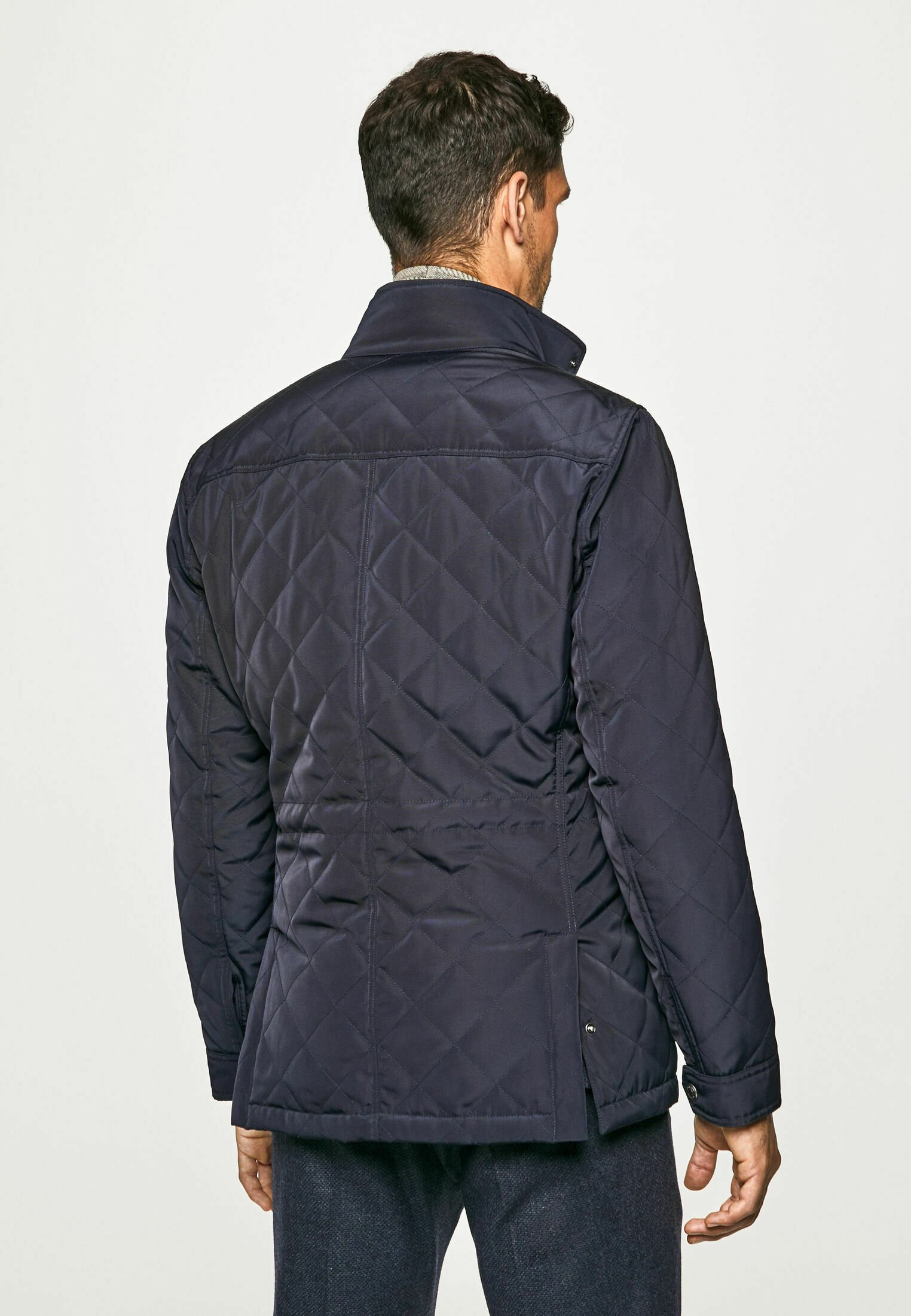 Hackett London NEW FENTON - Abrigo de invierno - navy/azul marino -  Zalando.es