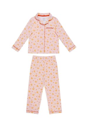 CROISSANT PRINT SET - Nattplagg set - pink