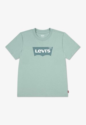 Levi's® BATWING TEE UNISEX - Marškinėliai su spaudiniu - cameo green