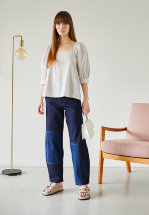 EMERY BLOUSE - Blusa - beige