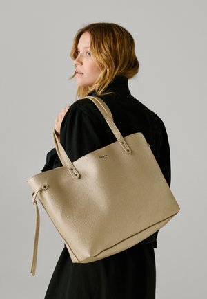Pepe Jeans AUDREY SCRIPT - Shopper - gold-coloured
