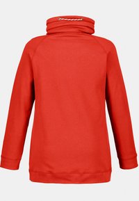 Ulla Popken SCARF-COLLAR - Felpa - tomate