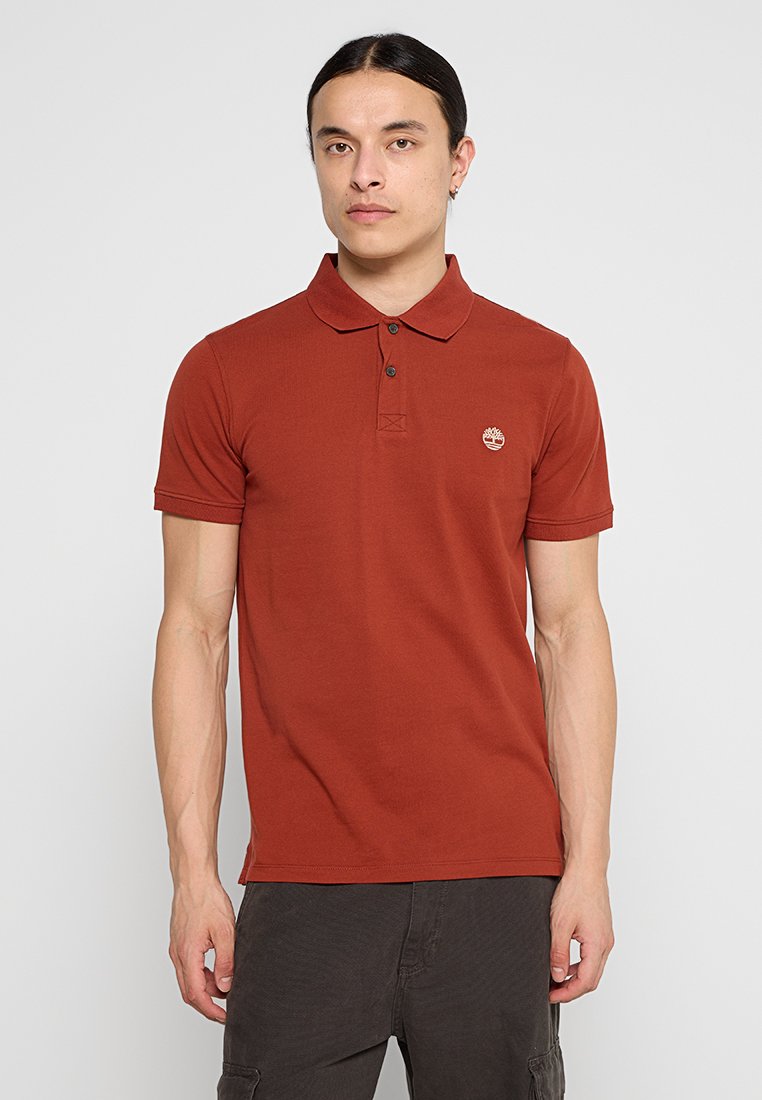 Timberland Poloshirt rood Timberland Poloshirt rood