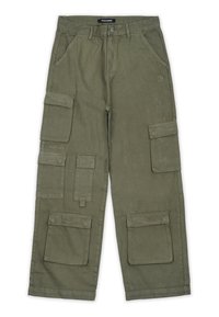 Unselected, faded olive