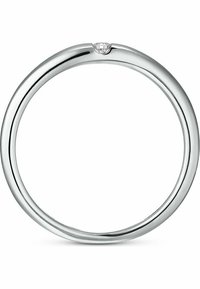 CHRIST Ring - weißgoldfarben