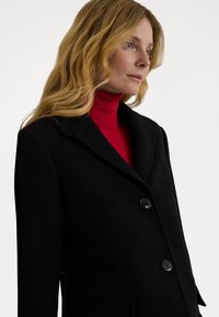 Lauren Ralph Lauren WOOL-BLEND HERRINGBONE COAT - Klasičan kaput - black
