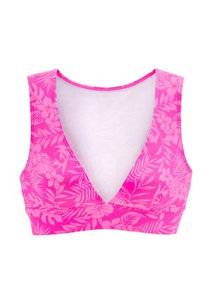 Venice Beach Bikini-Top - pink bedruckt