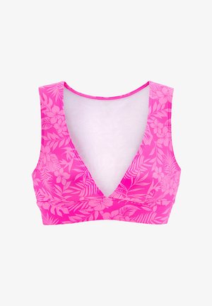 Venice Beach, Bikini-Top - pink bedruckt