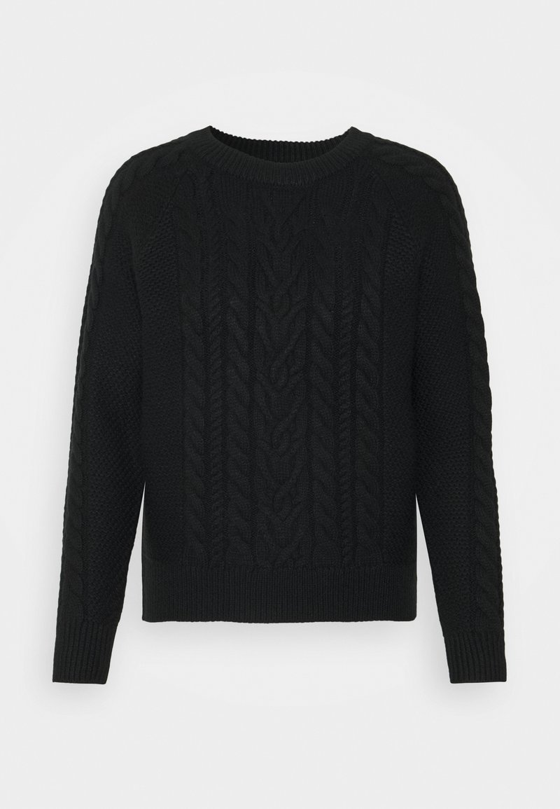 Vero Moda Petite VMPRIYA O-NECK BLOUSE - Camisola - black