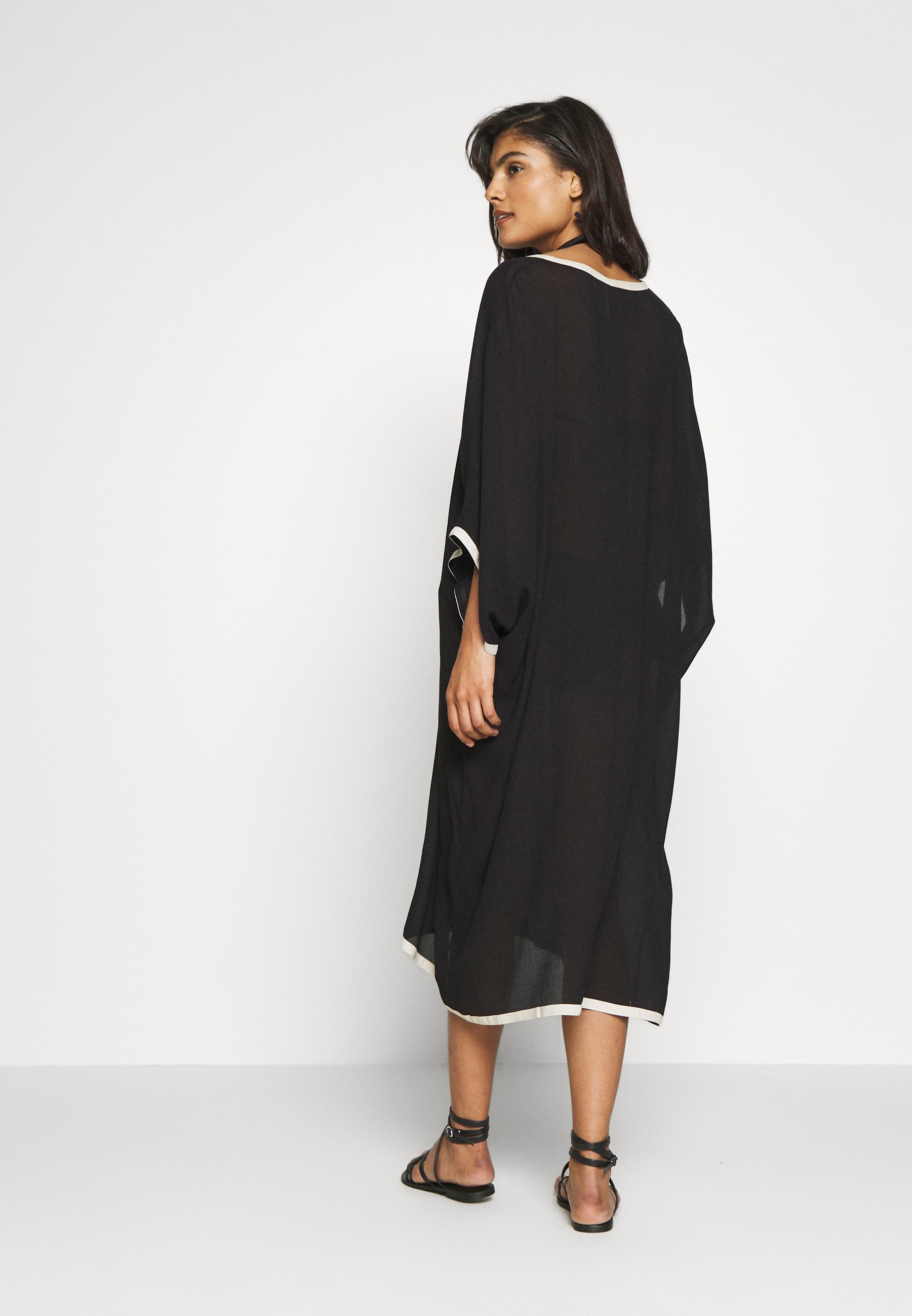 black beach kaftan