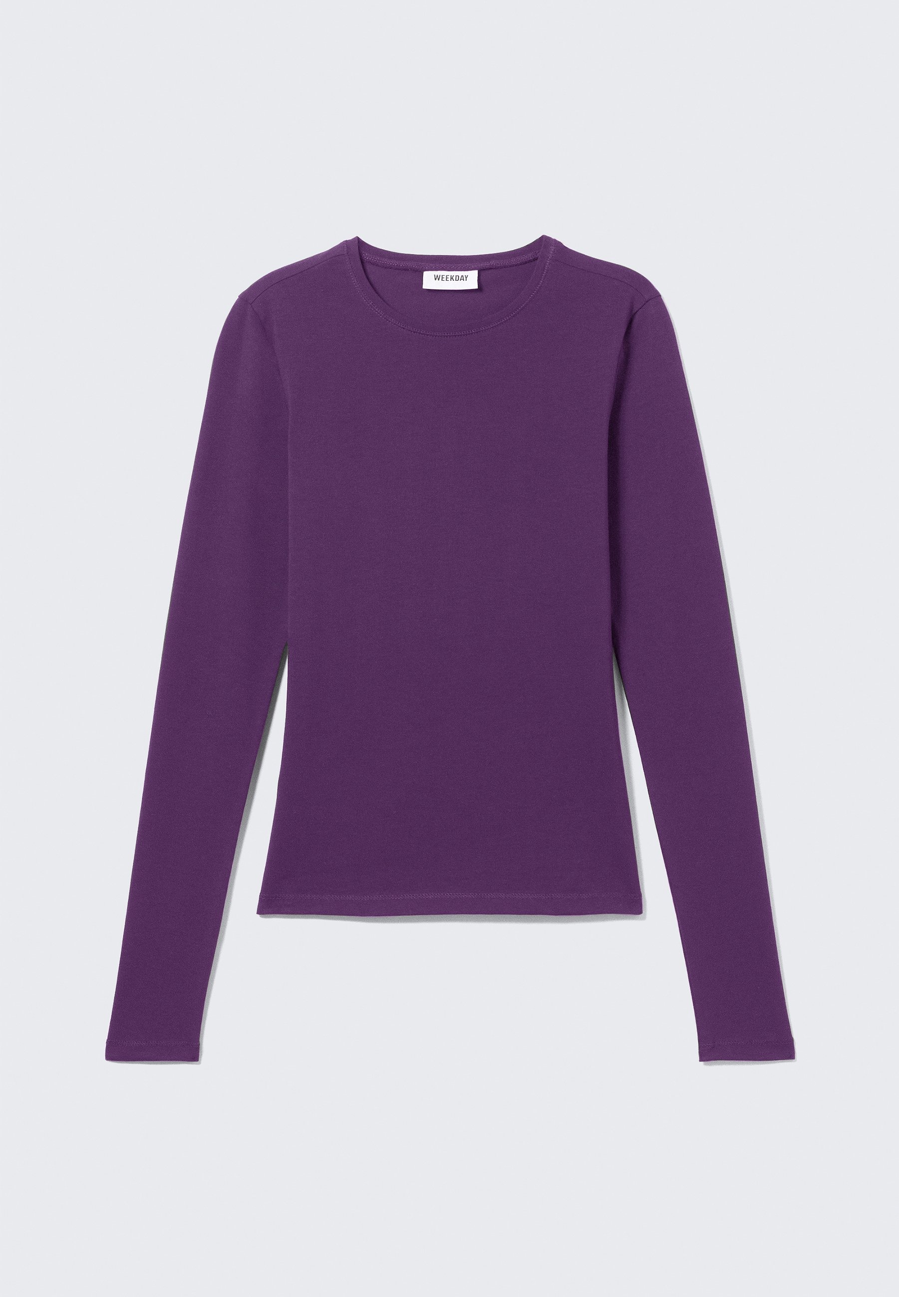 Weekday Long sleeved top - purple - Zalando.co.uk