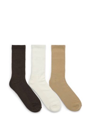 Terranova, CALZETTERIA TINTA UNITA 3 PACK - Calze - marrone