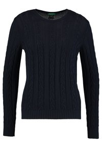 United Colors of Benetton Stickad tröja - dark blue