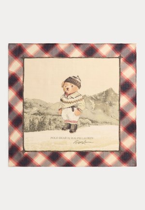 POLO BEAR WOOL-SILK SQUARE SCARF
 - Sciarpa - cream