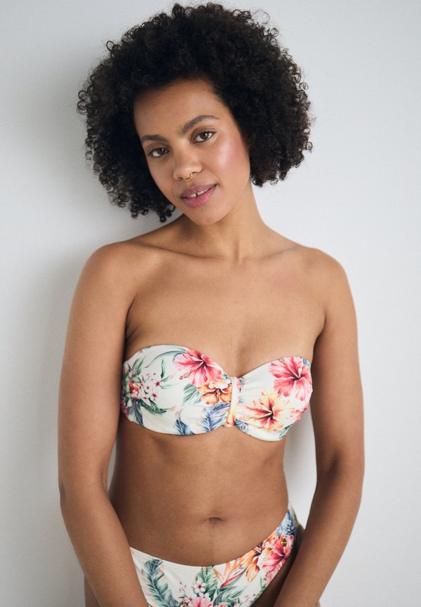 WIRE BANDEAU - Bikini top - creme4