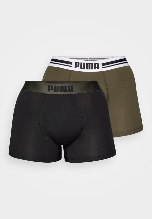 MEN EVERYDAY PLACED LOGO 2 PACK - Trunks - forest night3