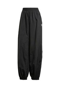 WIDE WOVEN - Pantalones deportivos - black
