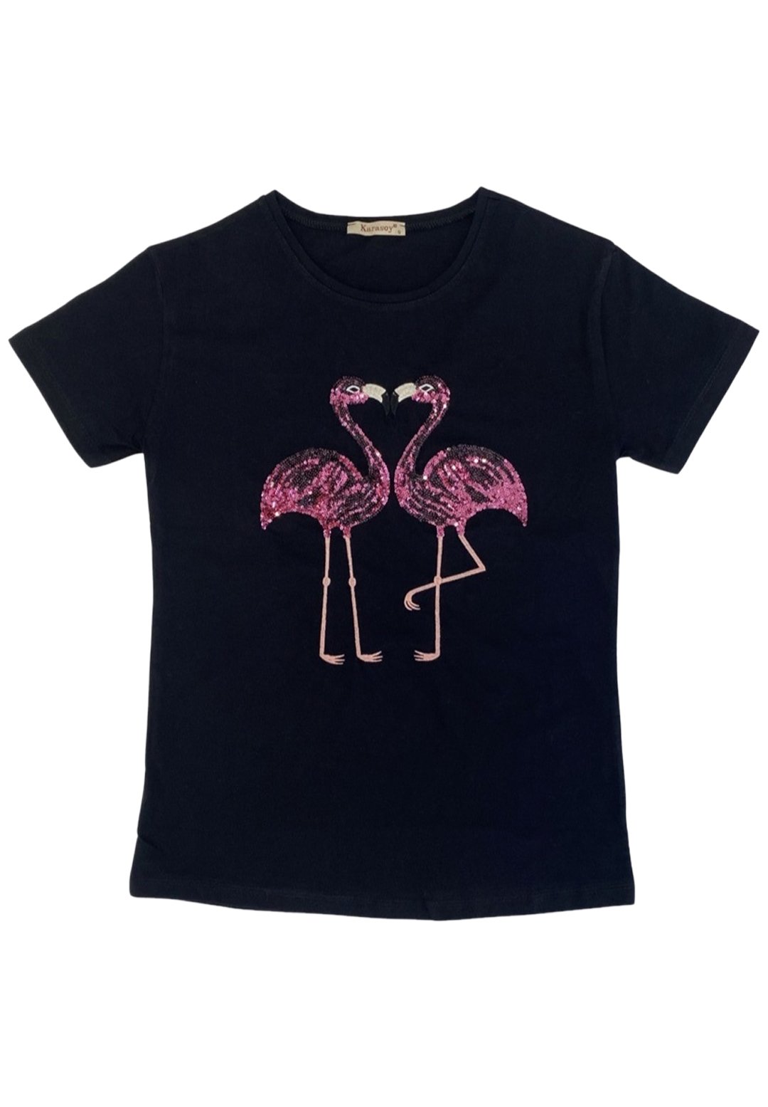 Mamino FLAMINGO - T-shirt print - schwarz/zwart - Zalando.nl
