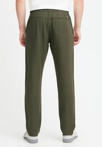 Blend BHBILLY  LINEN MIX - Broek - olive night