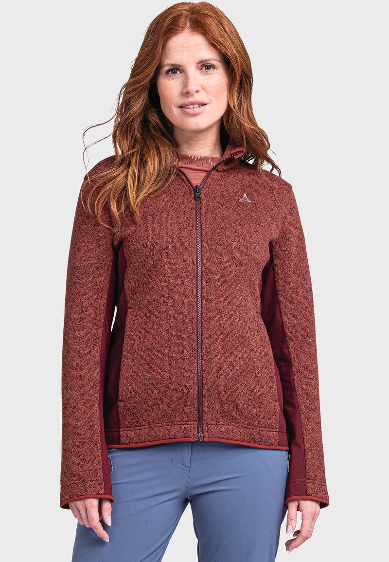 Schöffel Fleecejas rood