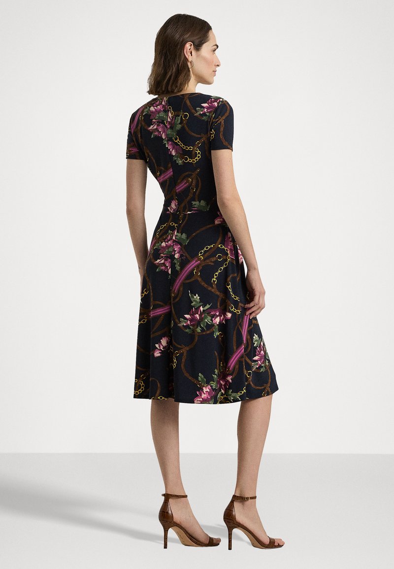 tadashi jersey dress Tadashi Shoji Women's Lou Embroidered Crepe Bell Sleeve Dress main image 1