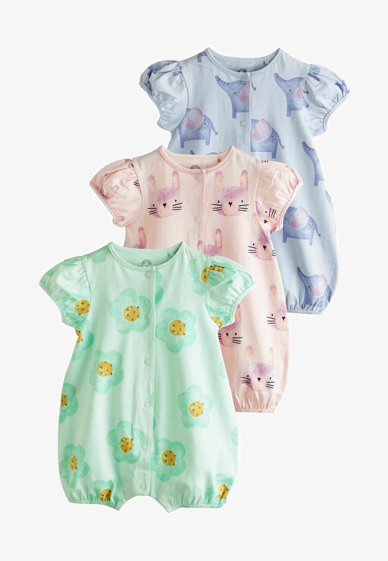 Next 3 PACK REGULAR FIT - Overal - pink blue character