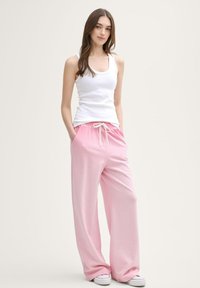 TOM TAILOR DENIM MIT STRUKTUR - Top - white