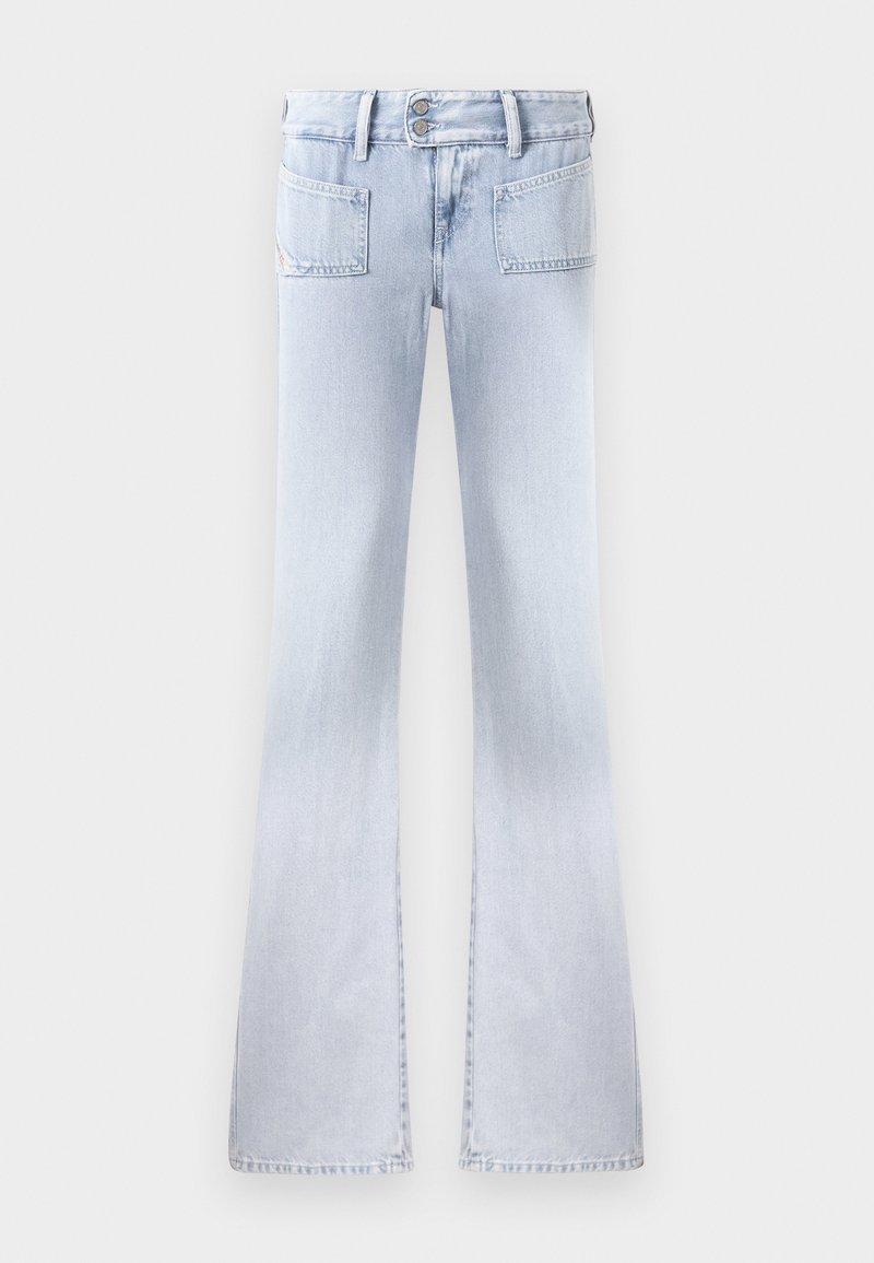 Diesel Bootcut jeans paars
