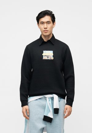 ONSCERES TUK TUK CREW NECK - Φούτερ - black