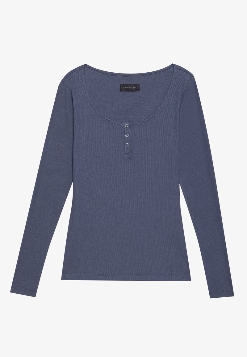 Anna Field Longsleeve blauwgrijs