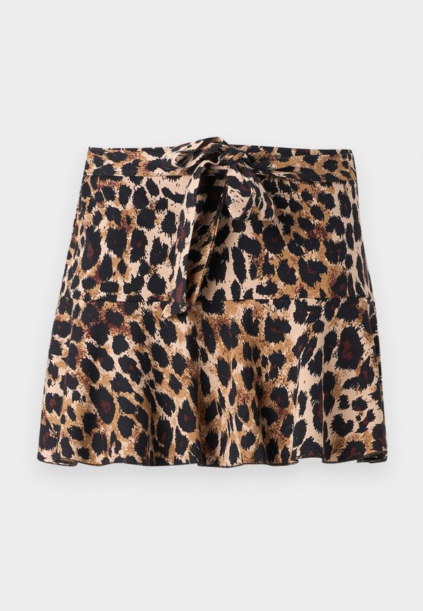 ONLPOPTRASH SKATE - Mini skirt - light taupe4