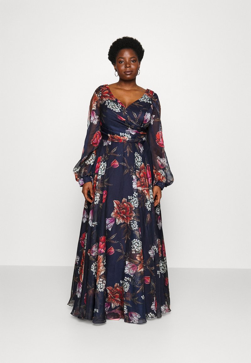 My Mascara Curves Maxi dress navy/blue Zalando.ie