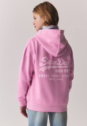 Superdry & Co, LOGO - Hættetrøje - pink