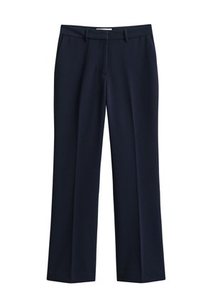 GANT, FLARED - Pantalon classique - evening blue