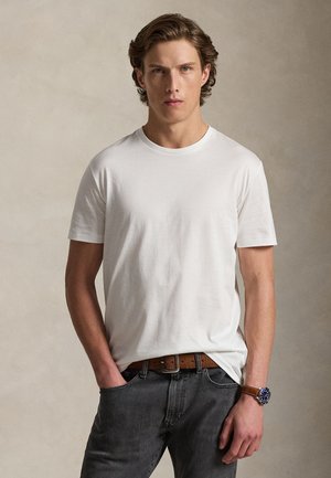 STANDARD FIT LISLE T-SHIRT - T-shirt basique - white