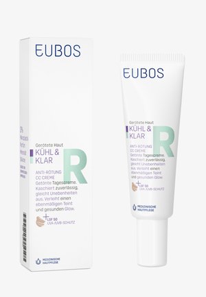 EUBOS KÜHL & KLAR ANTI-RÖTUNG CC CREME - Gesichtscreme - beige