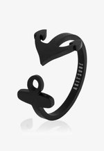 Akitsune Portus Bague | marin Ancre nautique traditionnel Bague pour homme en acier inoxydable Designer Matt Black, Acier inoxydable Akitsune Portus Bague | marin Ancre nautique traditionnel Bague pour homme en acier inoxydable Designer Matt Black, Acier inoxydable