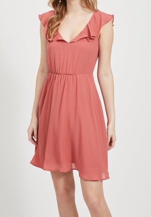 Vardagsklänning - mottled pink