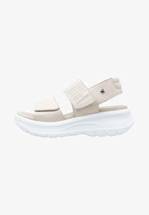 Panama Jack NOAH B2 - Sandalias de cuña - white