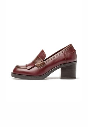Slip-ons - burgundy