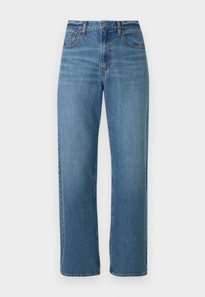 Abercrombie & Fitch Relaxed fit jeans blauw denim/bluedenim Abercrombie & Fitch Relaxed fit jeans blauw denim/bluedenim