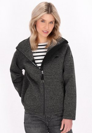 Fleecetakki - dark grey melange