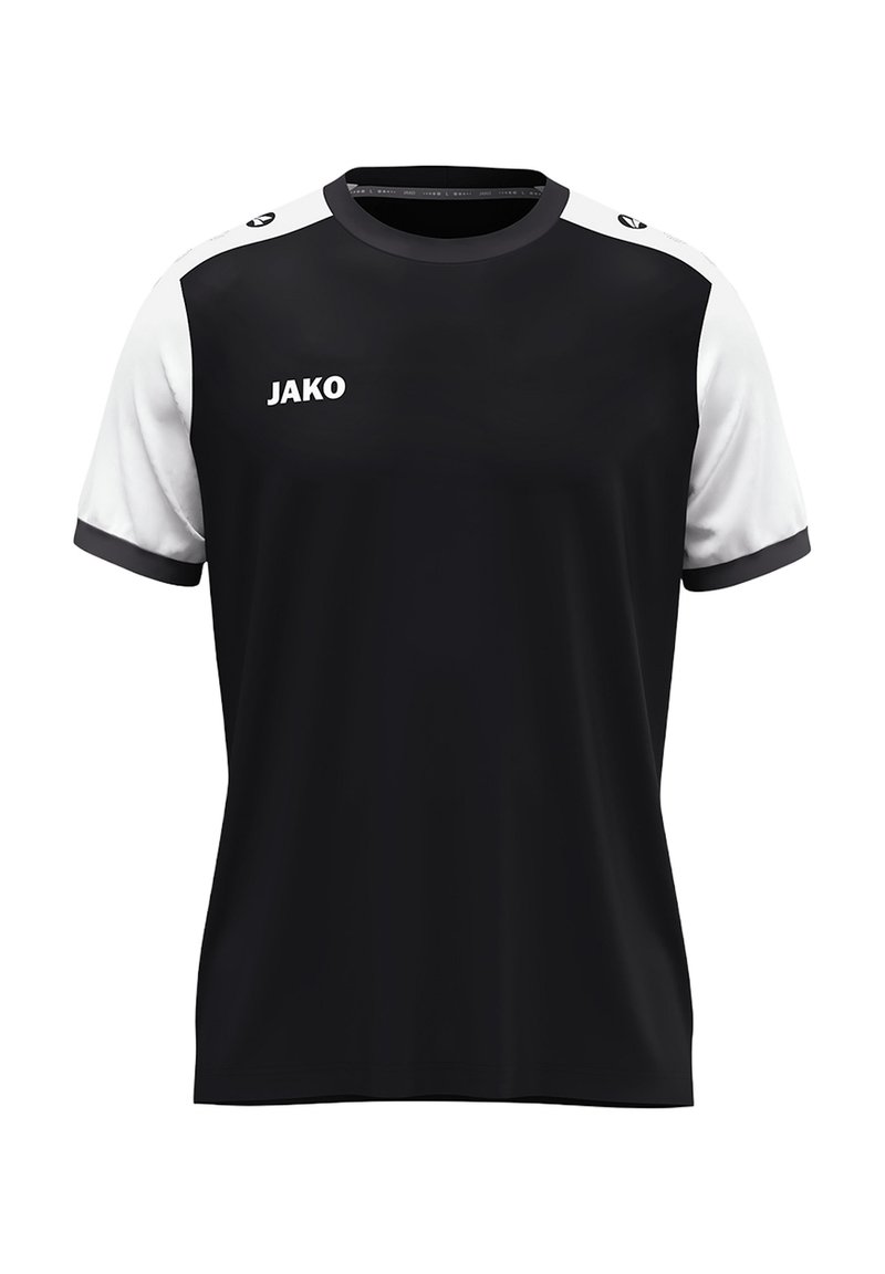 JAKO FUSSBALL - TEAMSPORT - DYNAMIC KA  - T-Shirt sport - schwarzweissgrau
