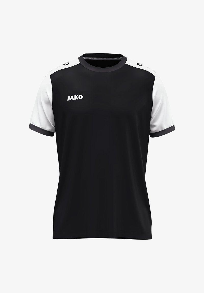 JAKO FUSSBALL - TEAMSPORT - DYNAMIC KA - T-shirt de sport - schwarzweissgrau