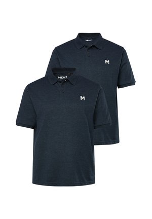 Men Plus 2 PACK - Polo - navy blue