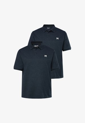 Men Plus 2 PACK - Pikeepaita - navy blue
